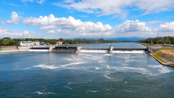 Breisach, Barrage